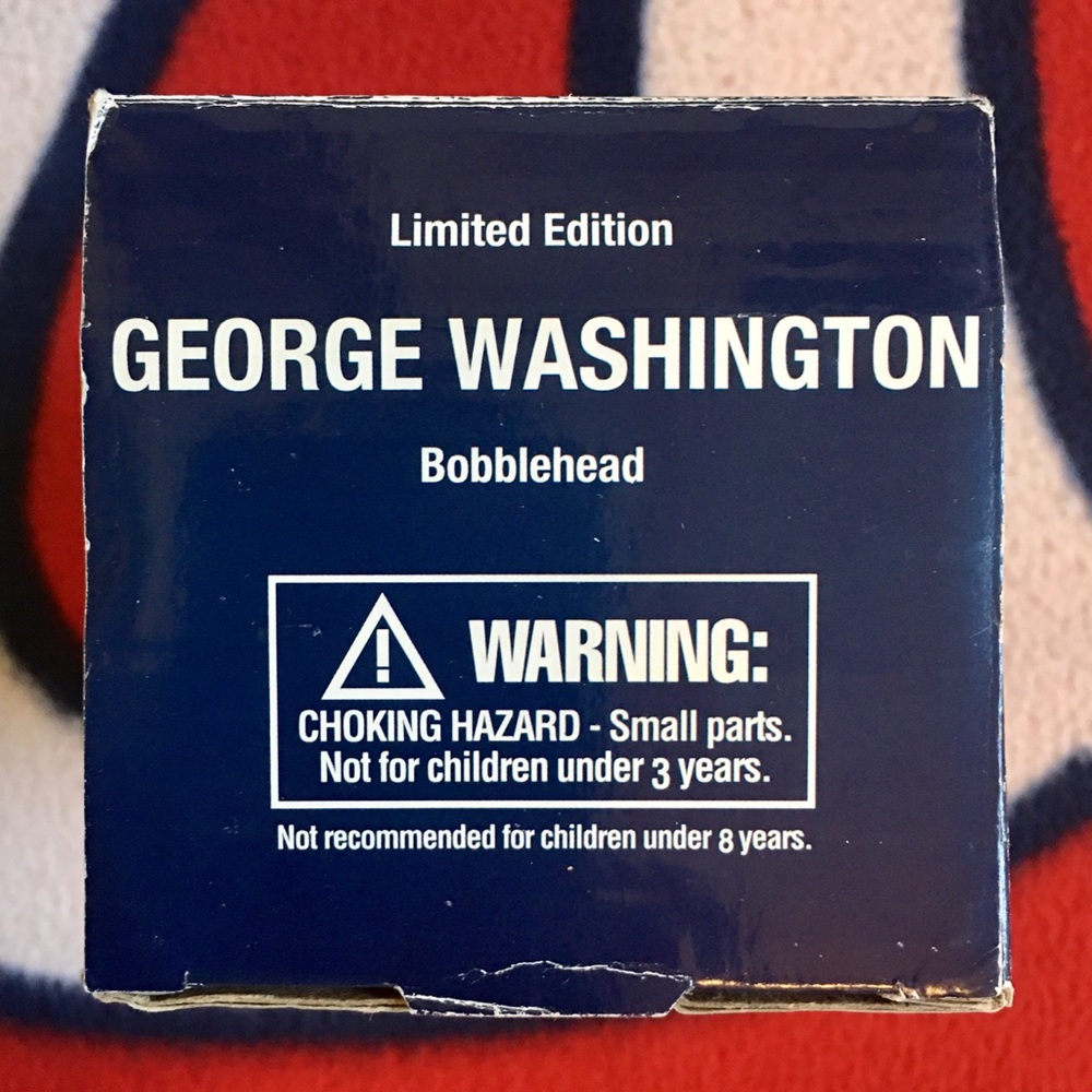 George Washington RACING PRESIDENT Bobblehead - Picture 11 of 12